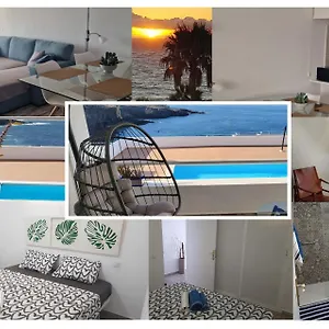 En Primera Linea De Mar Y Piscina - Azur - El Ancla - - Costa Adeje Appartement